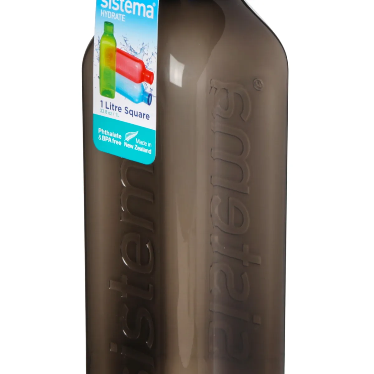 SISTEMA - Botella de Agua con Tapa Rosca 1,0 Lts. - Fabricado en Nueva Zelandia