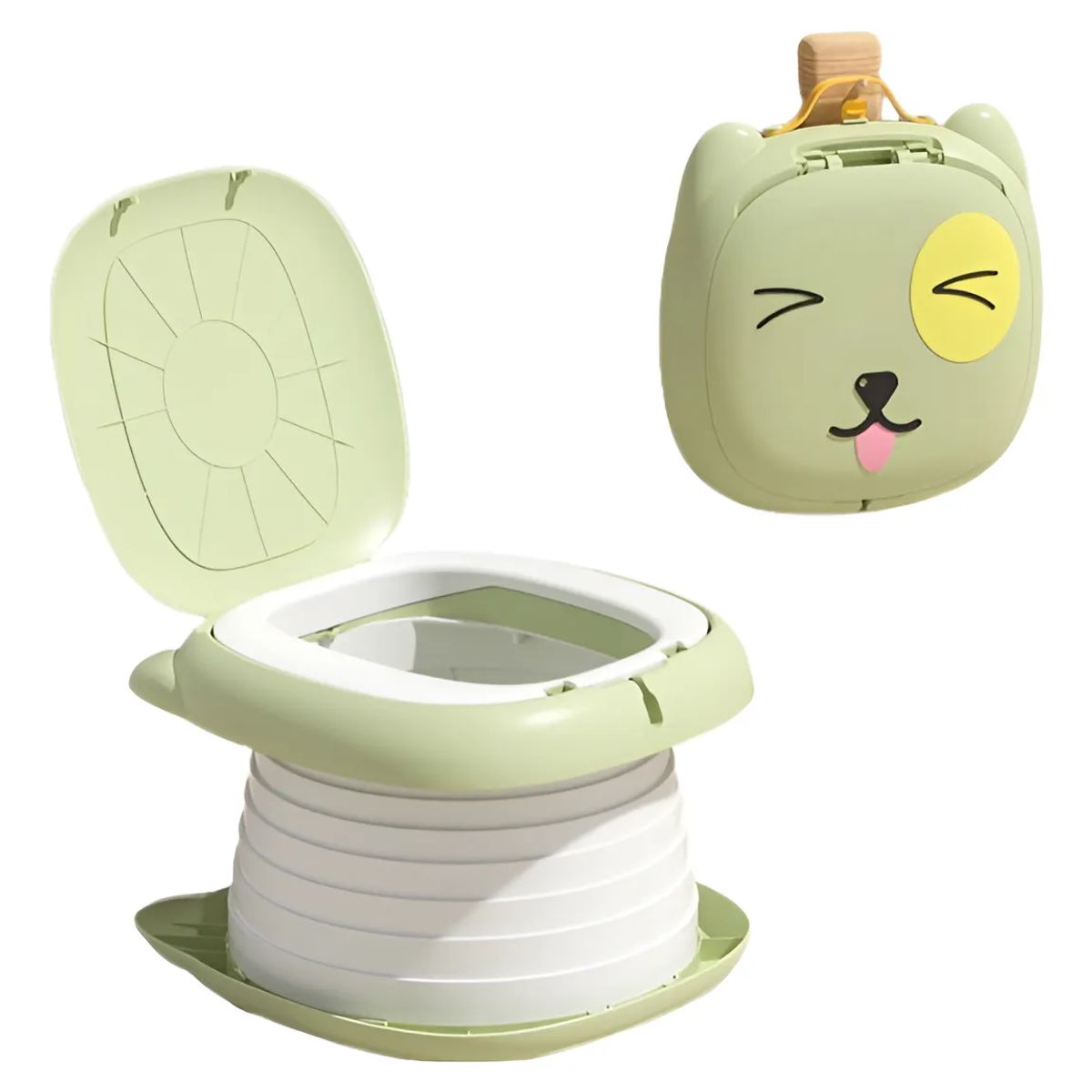 GENERICO - Pelela Bacinica Para Niños Plegable Baño Portátilpremium