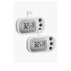 GENERICO - 2pcs Termómetro Para Heladera Digitales Para Cocina 2pcs Blanco