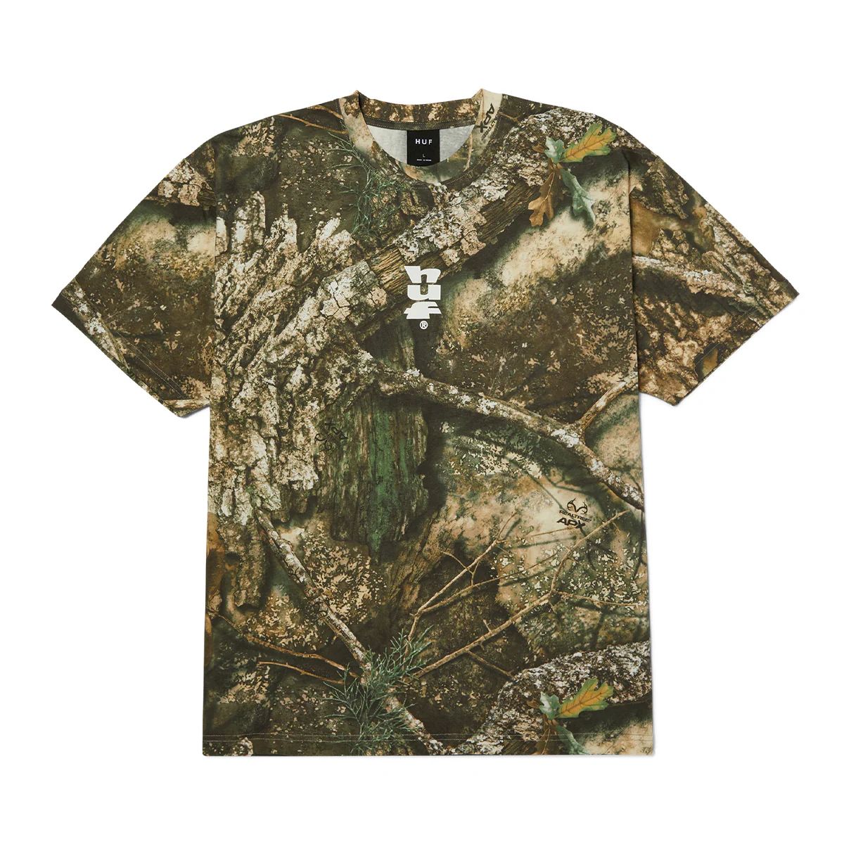 HUF - Polera HUF X REALTREE Megablast S/S Tee