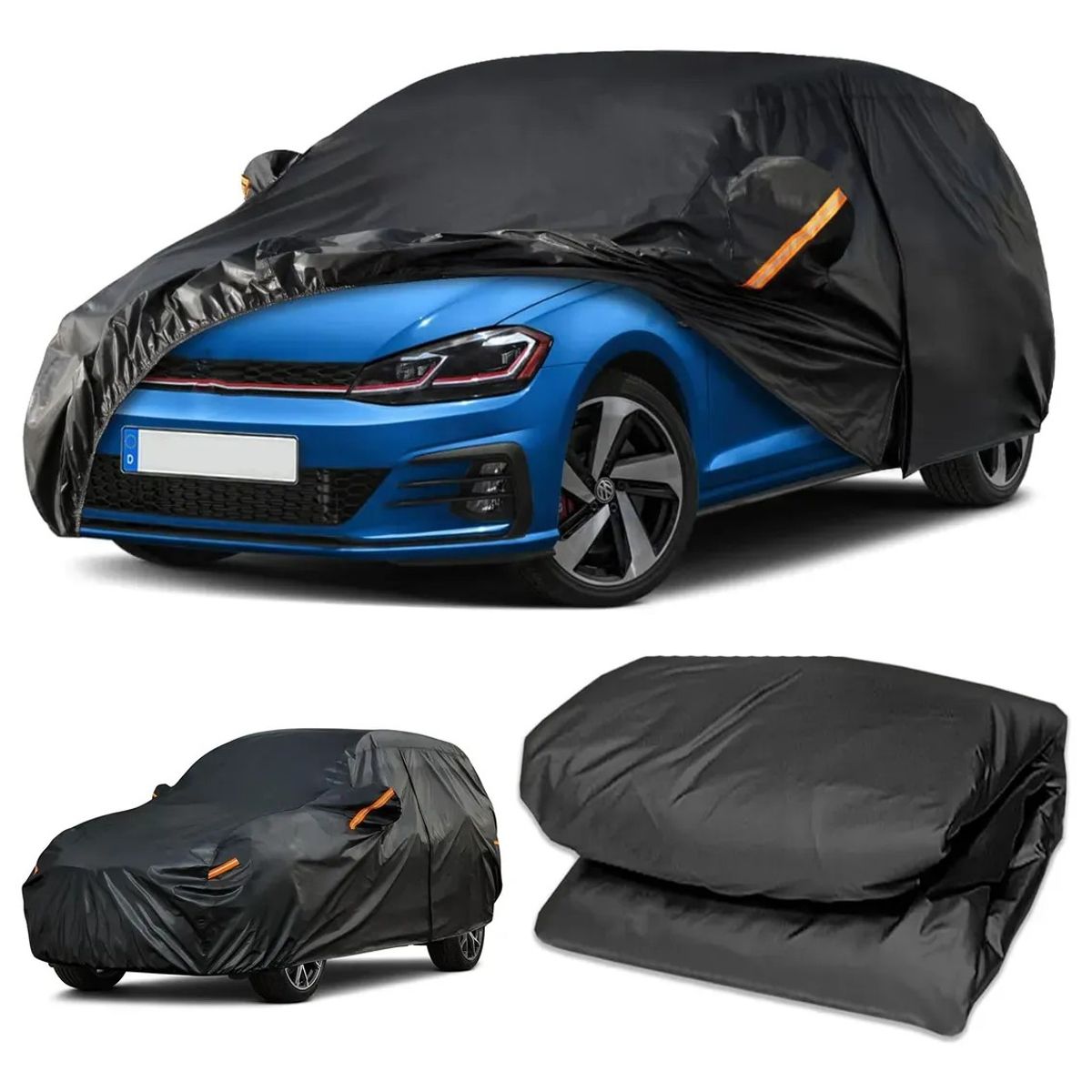 KUANGYE - Carpa Funda Cubre Auto Suv Xxl Premium Con Felpaimpermeable