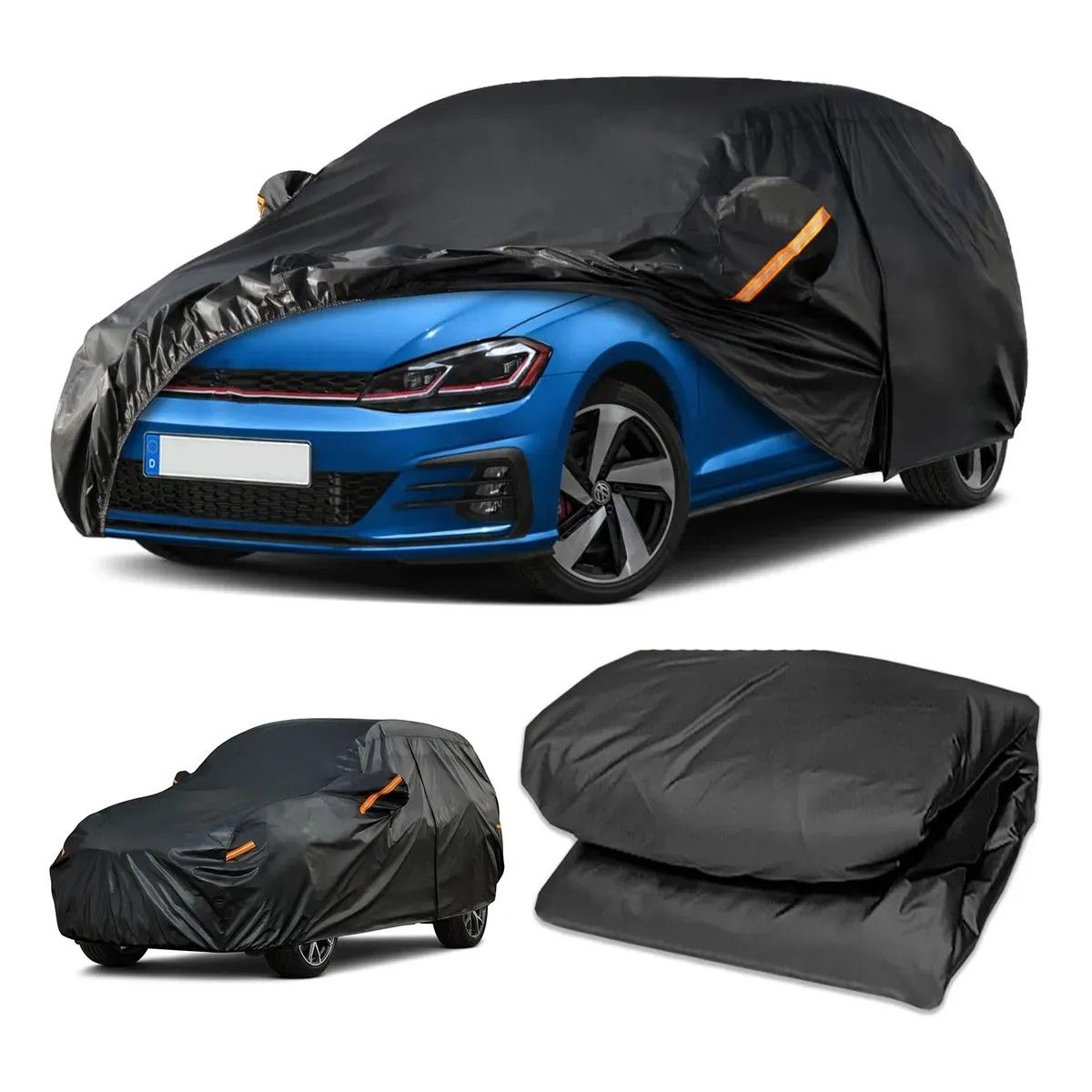 KUANGYE - Carpa Funda Cubre Auto Suv Xxl Premium Con Felpaimpermeable