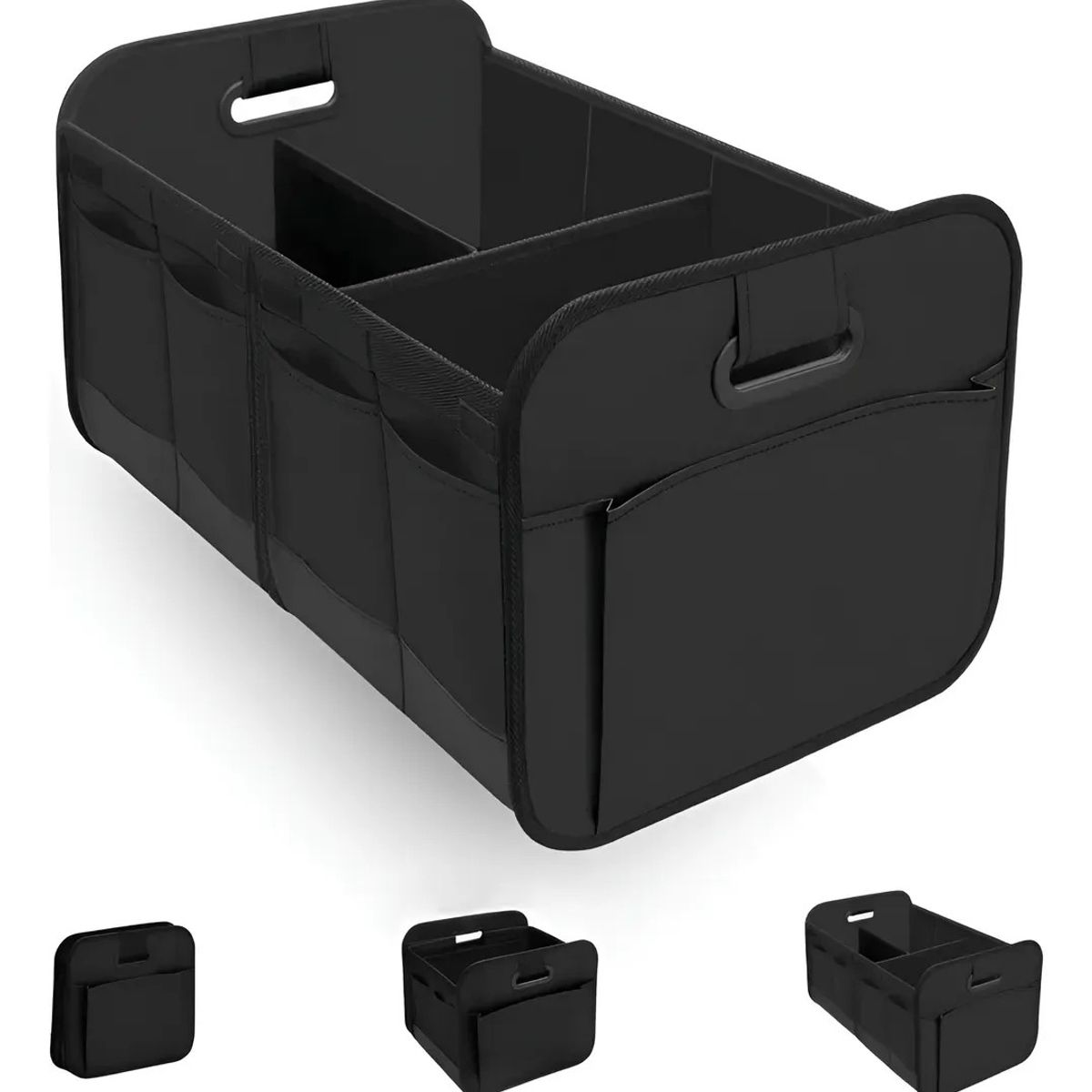 KUANGYE - Caja Organizadora De Maleta Auto Bolso Maletero Plegable Negro