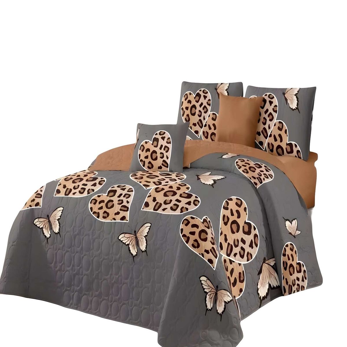 GENERICO - CUBRECAMA QUILT VERANO KING 250 X 270 CM 19