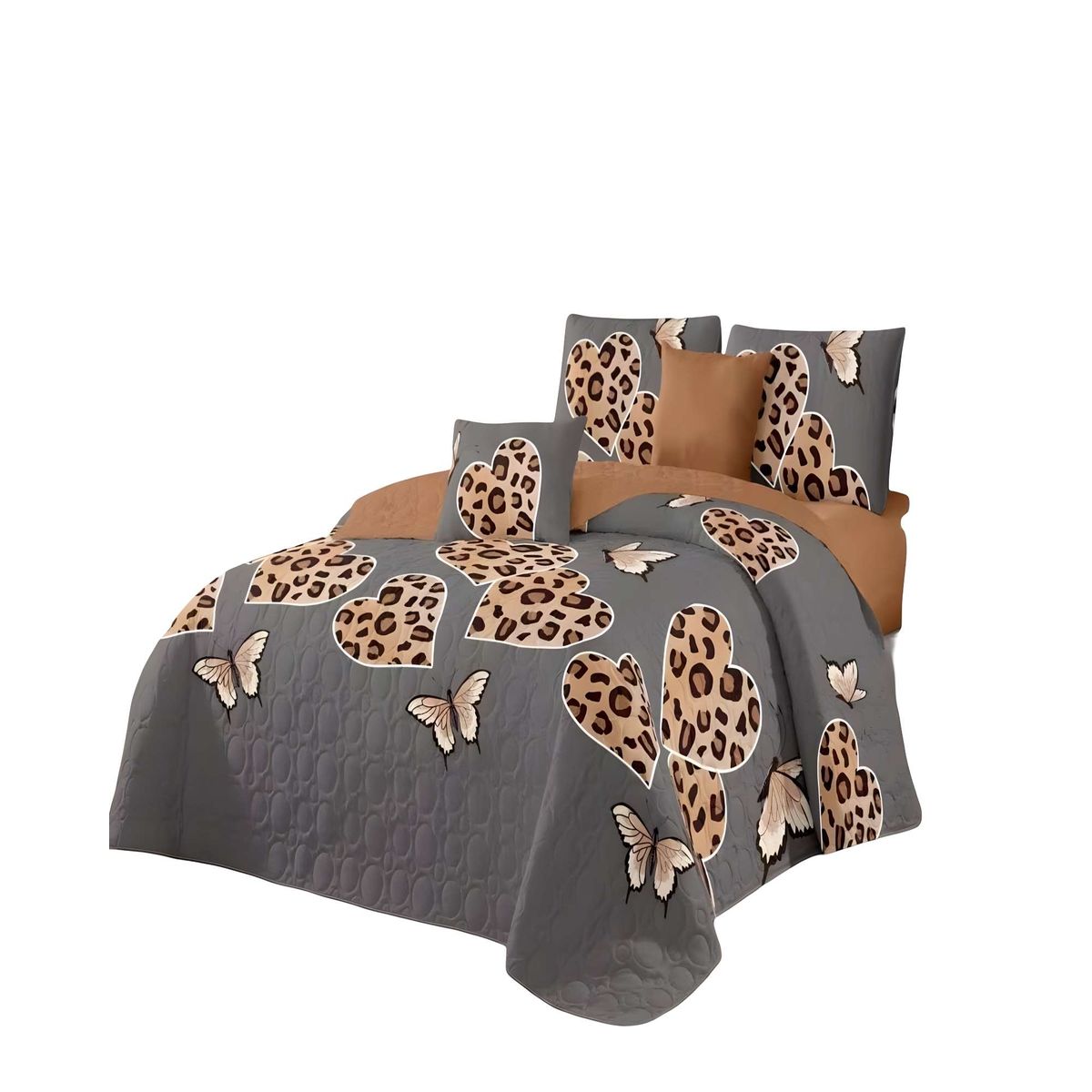 GENERICO - CUBRECAMA QUILT VERANO KING 250 X 270 CM 19