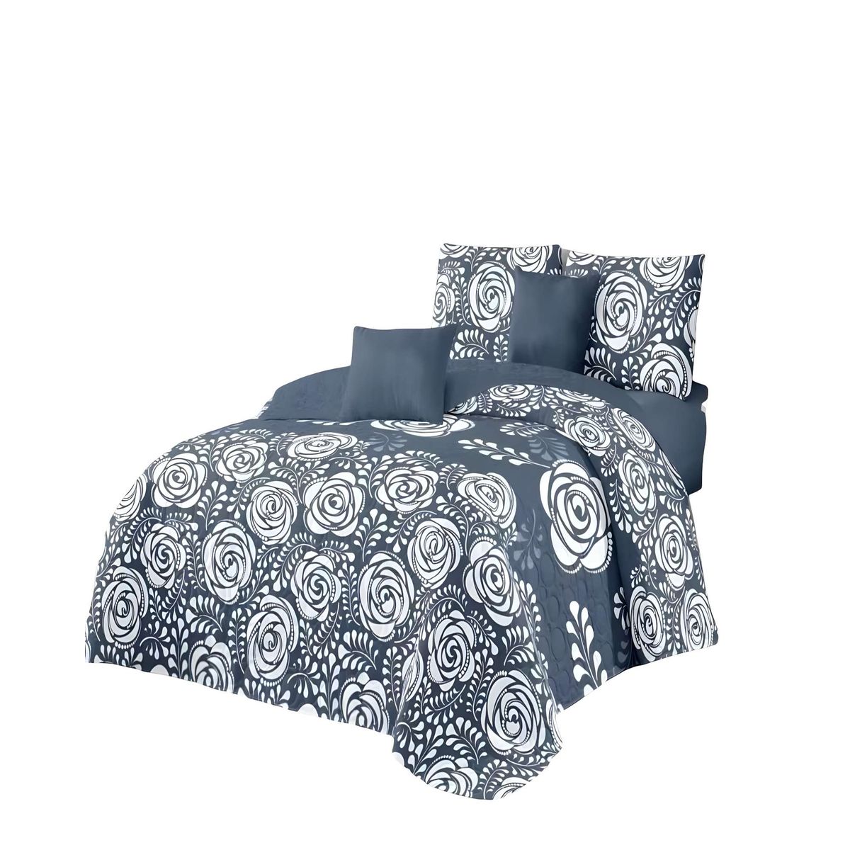 GENERICO - CUBRECAMA QUILT VERANO KING 250 X 270 CM 13