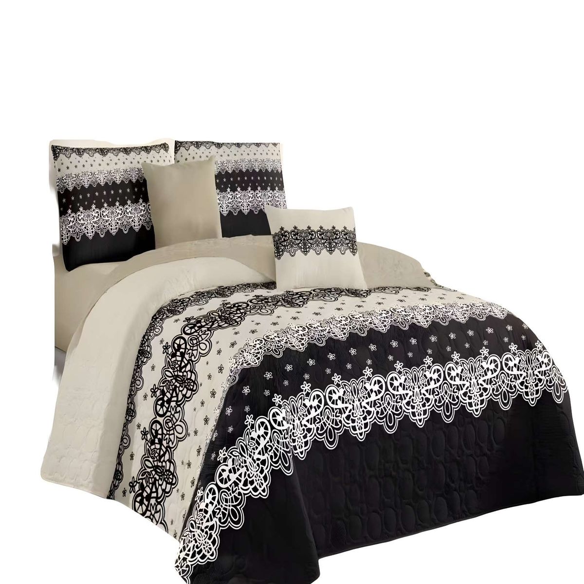 GENERICO - CUBRECAMA VERANO QUILT DELGADO KING 250 X 270 CM