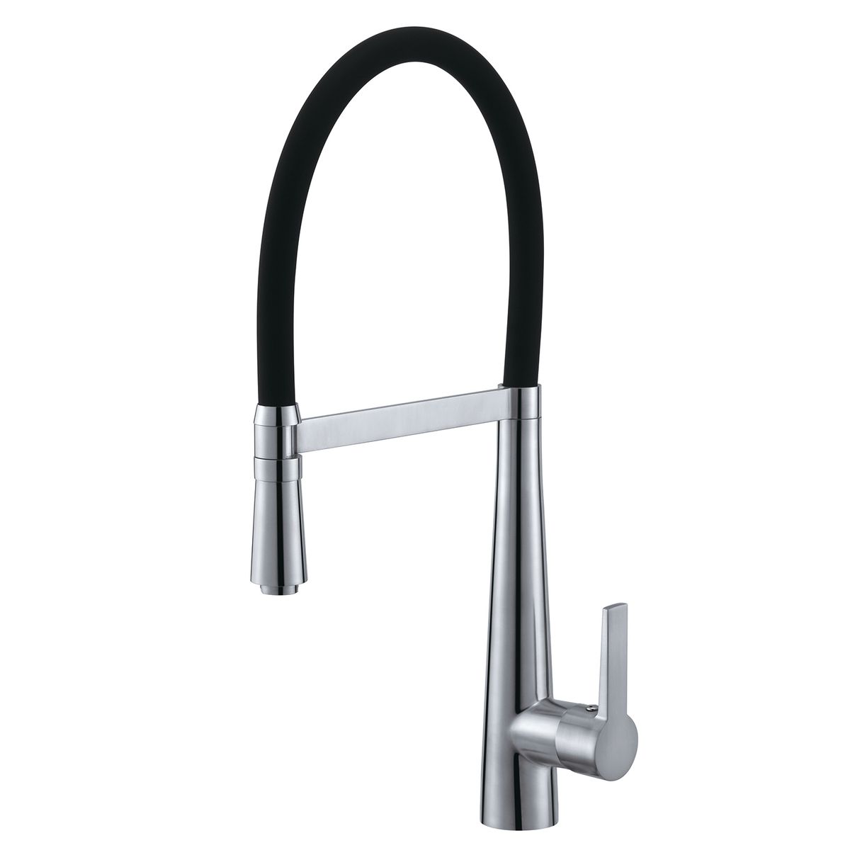 UNITEX - Grifería Monomando Cocina con caño extraible Unitex Forte Negro 31008B