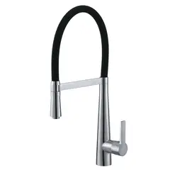 UNITEX - Grifería Monomando Cocina con caño extraible Forte Negro 31008B