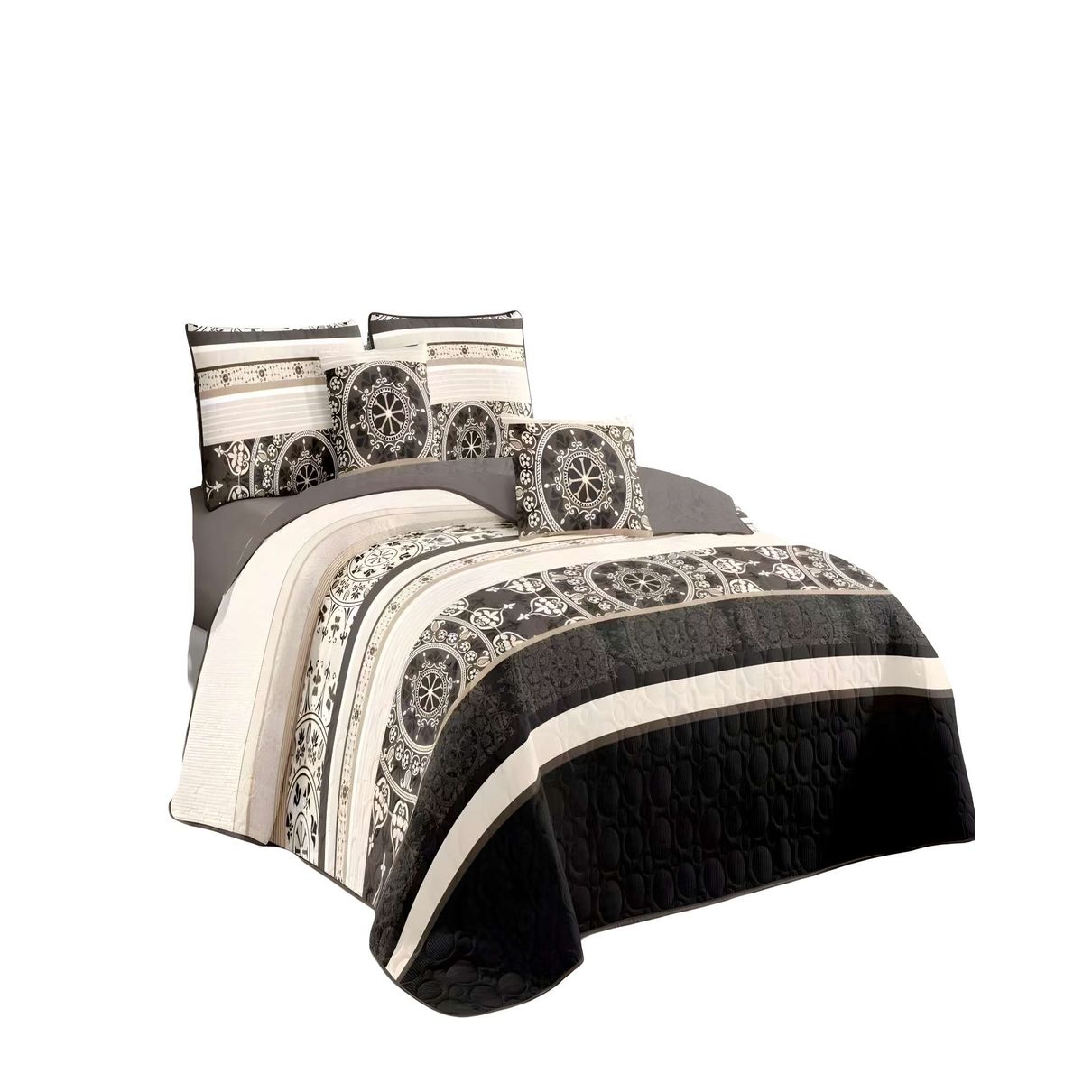 GENERICO - CUBRECAMA VERANO QUILT DELGADO KING 250 X 270 CM