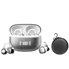 LENOVO - Audífonos Clip Plus RS119 TWS Bluetooth 6.0 - Blanco y estuche