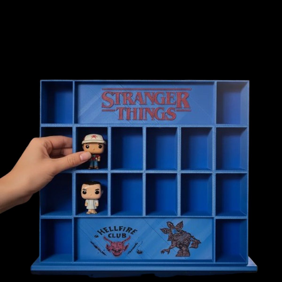 GENERICO - Estantería para funko kinder joy Stranger Things