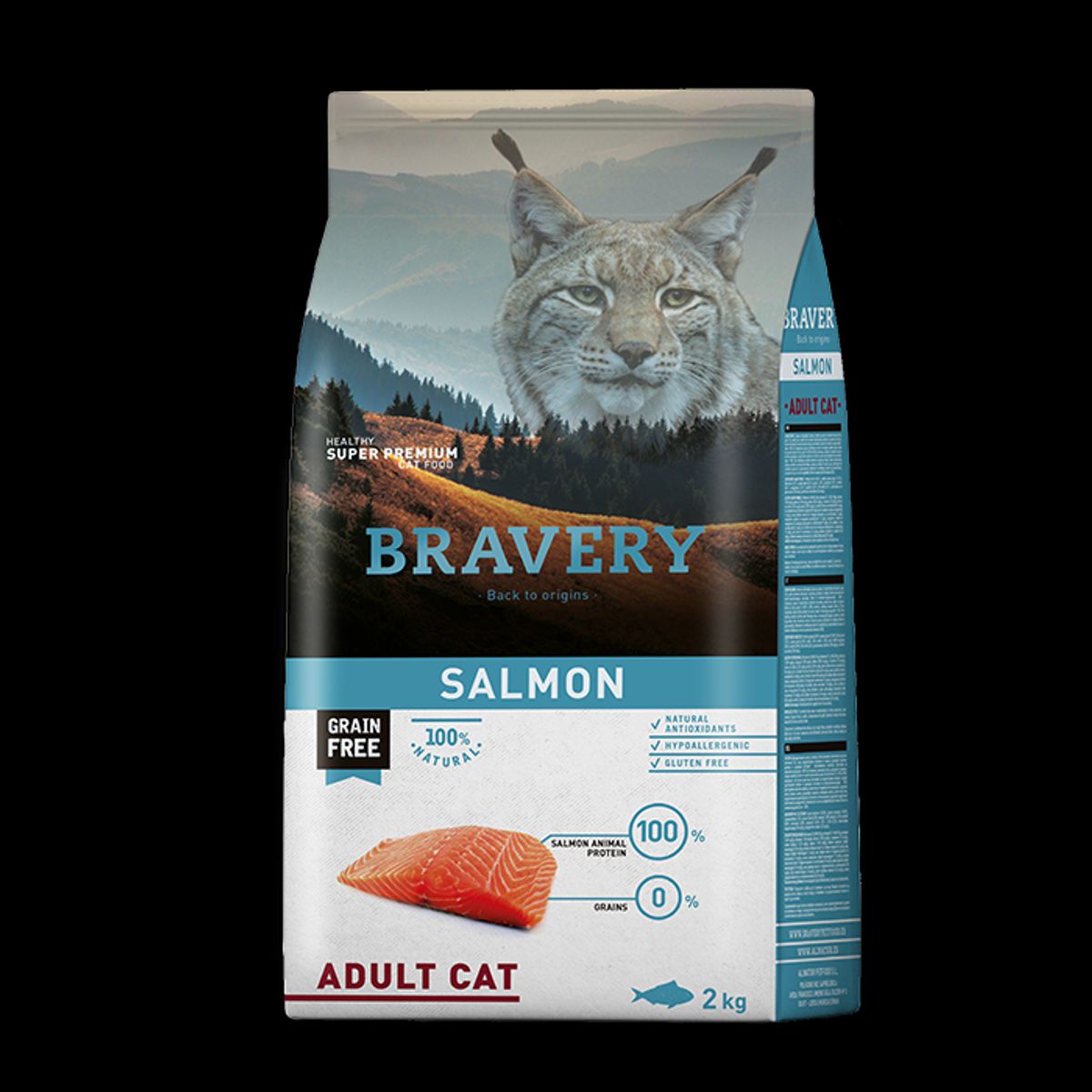 BRAVERY - Bravery Adult Cat Salmon 2 KG