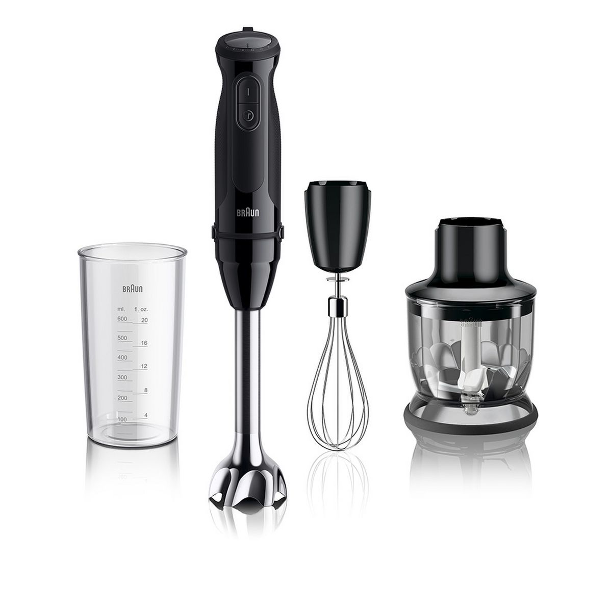 BRAUN - Minipimer Braun MultiQuick 5 1000W 21 Vel Picadora