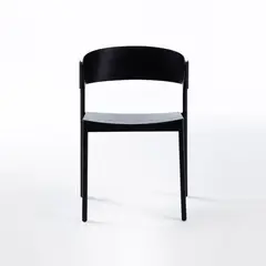 MILK - Silla De Comedor Yates Negra