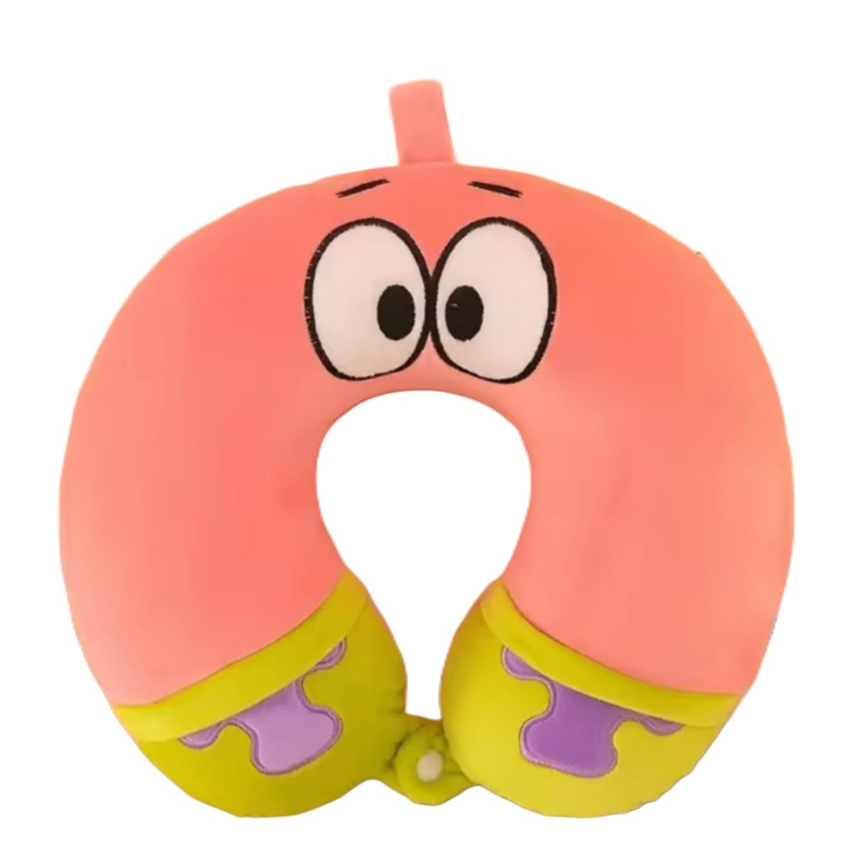 GENERICO - Almohada de Viaje Patricio Estrella De Bob Esponja 30x30 cm  Cojín  Cuello