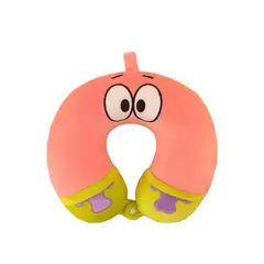GENERICO - Almohada de Viaje Patricio Estrella De Bob Esponja 30x30 cm Cojín Cuello