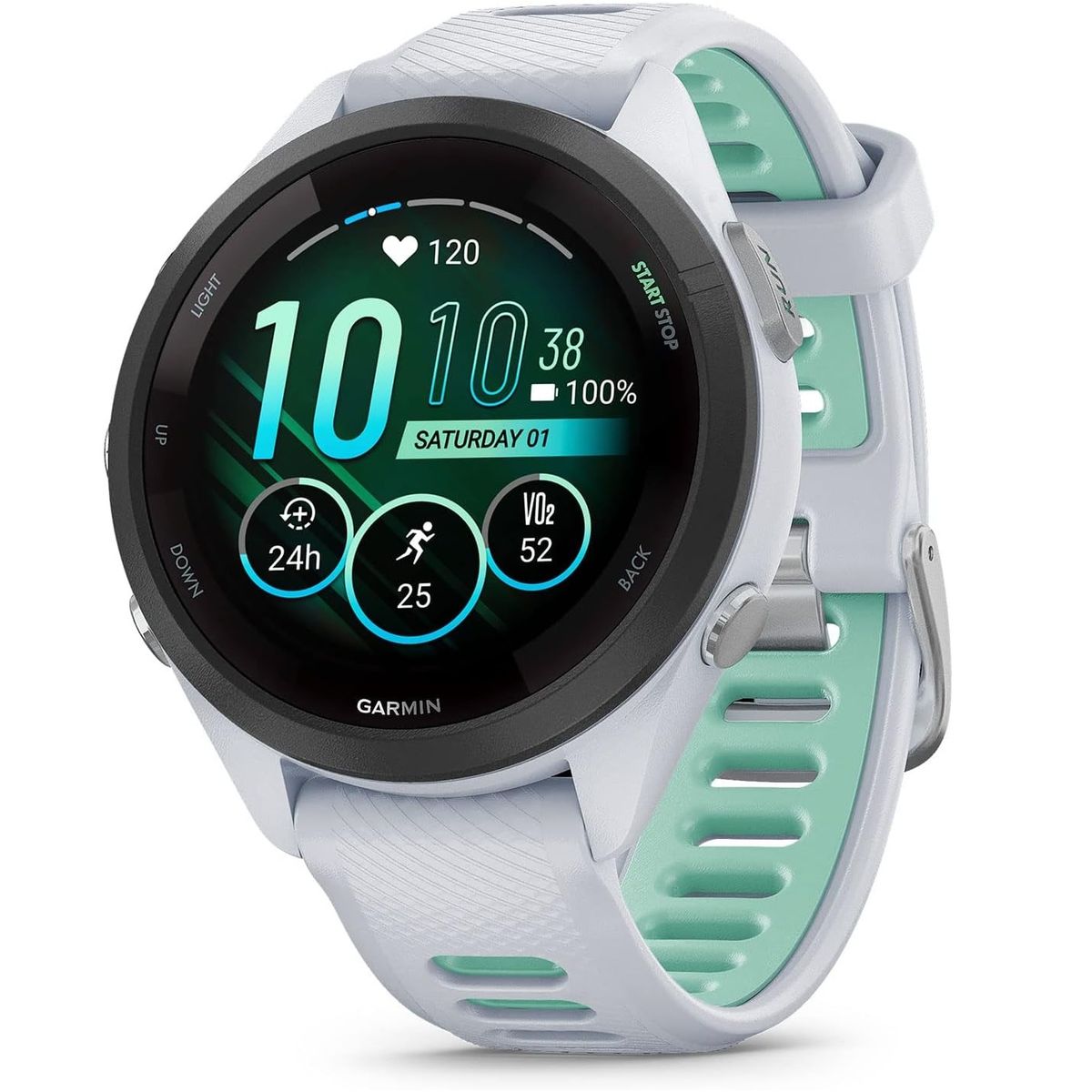 GARMIN - Garmin Forerunner 265S GPS Smartwatch 42mm - Blanco