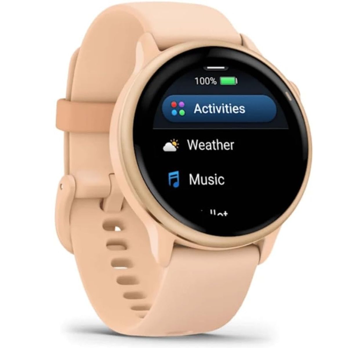 GARMIN - Garmin Vívoactive 6 GPS 42mm Smartwatch - Pink Dawn
