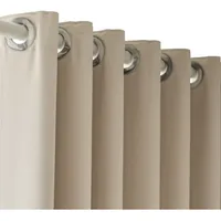 Cortina Semi Blackout 2 Paños 140x220cm Aislante Colores