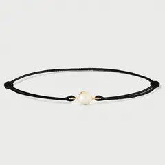 PDPAOLA - Pulsera de cordón con Perla Orion