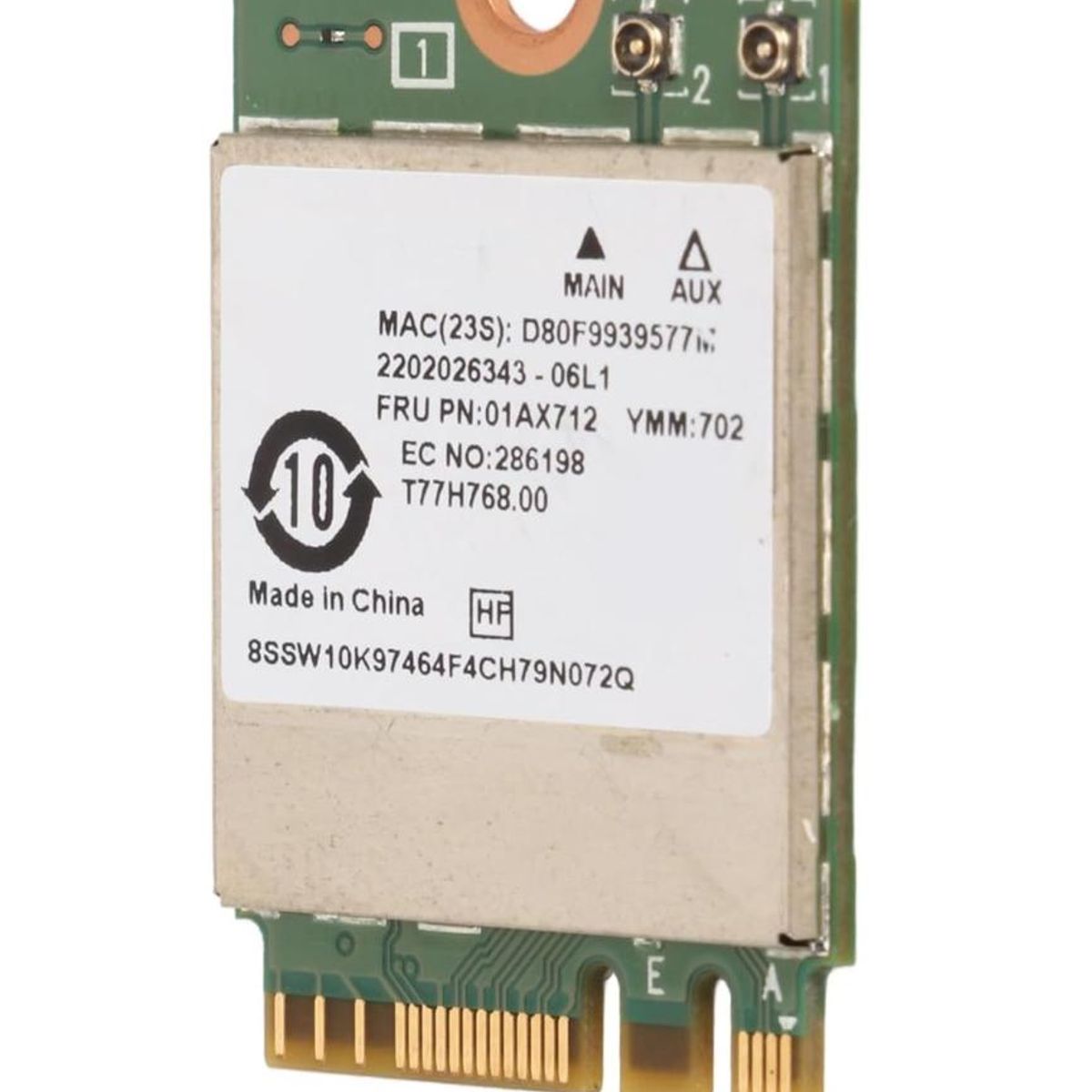 LENOVO - Lenovo 730 Wireless WIFI - Bluetooth Card - Verde