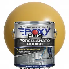 EPOXY - PORCELANATO LIQUIDO PREMIUM - KIT GALÓN - GEIGE RAL 1001