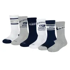 NIKE - CALCTINES KIDS VARSITY CREW 6PK 57