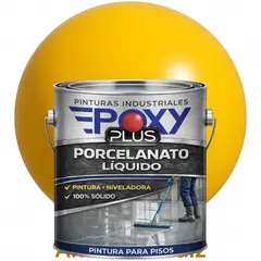 EPOXY - PORCELANATO LIQUIDO PREMIUM - KIT GALÓN - AMARILLO MAIZ RAL 1006