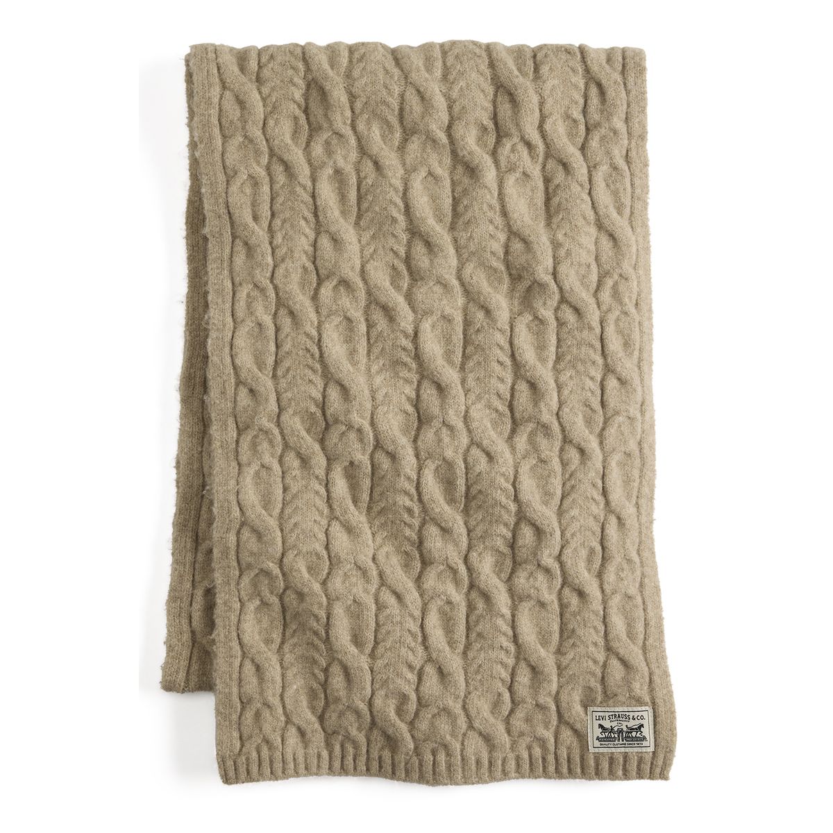 LEVIS - Bufanda Mujer Holiday Scarf Ov Beige Levis