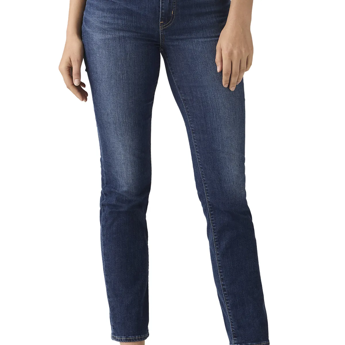 LEVIS - Jeans Mujer 724 High Rise Straight Azul Levis