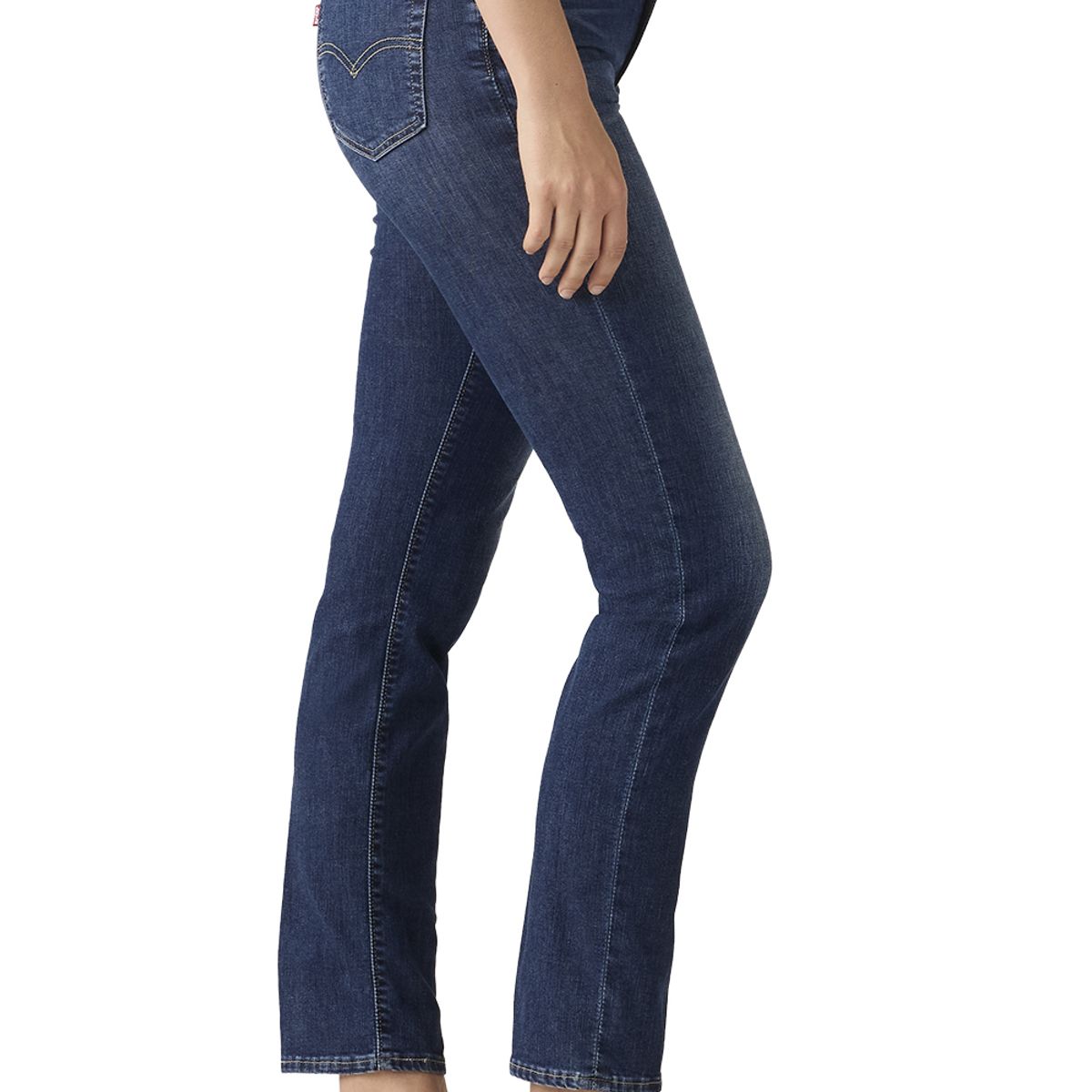 LEVIS - Jeans Mujer 724 High Rise Straight Azul Levis