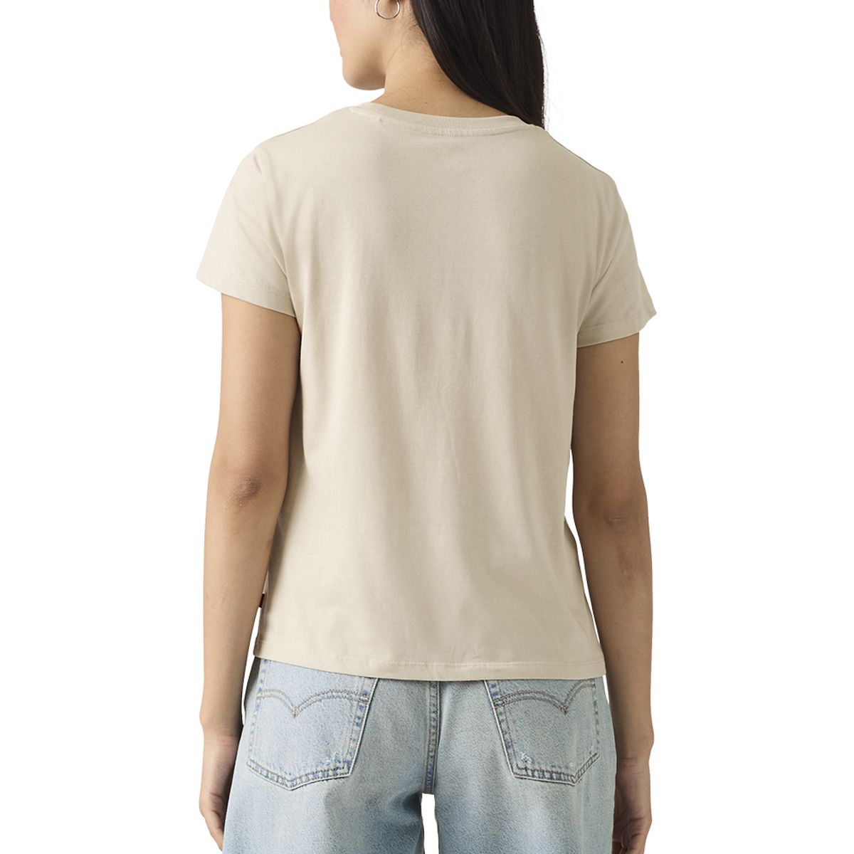 LEVIS - Polera Mujer The Perfect Tee Gris Levis