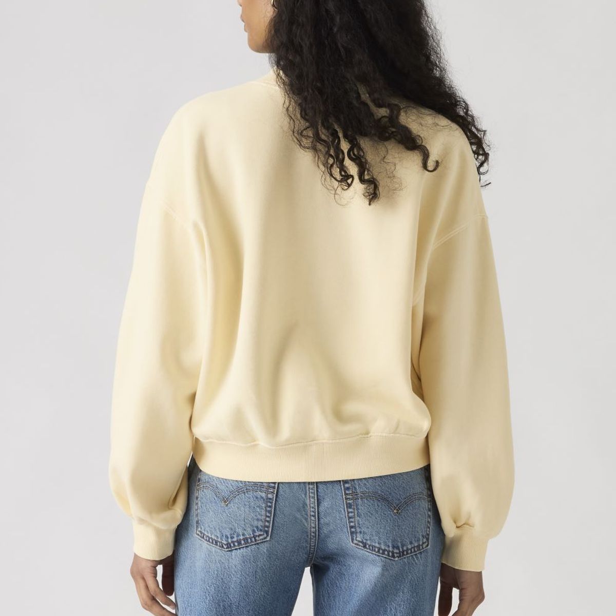 LEVIS - Polerón Mujer Vintage Vneck Beige Levis