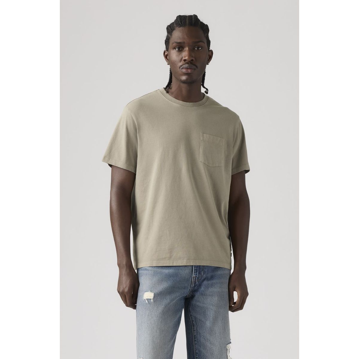 LEVIS - Polera Hombre Softee Café Levis