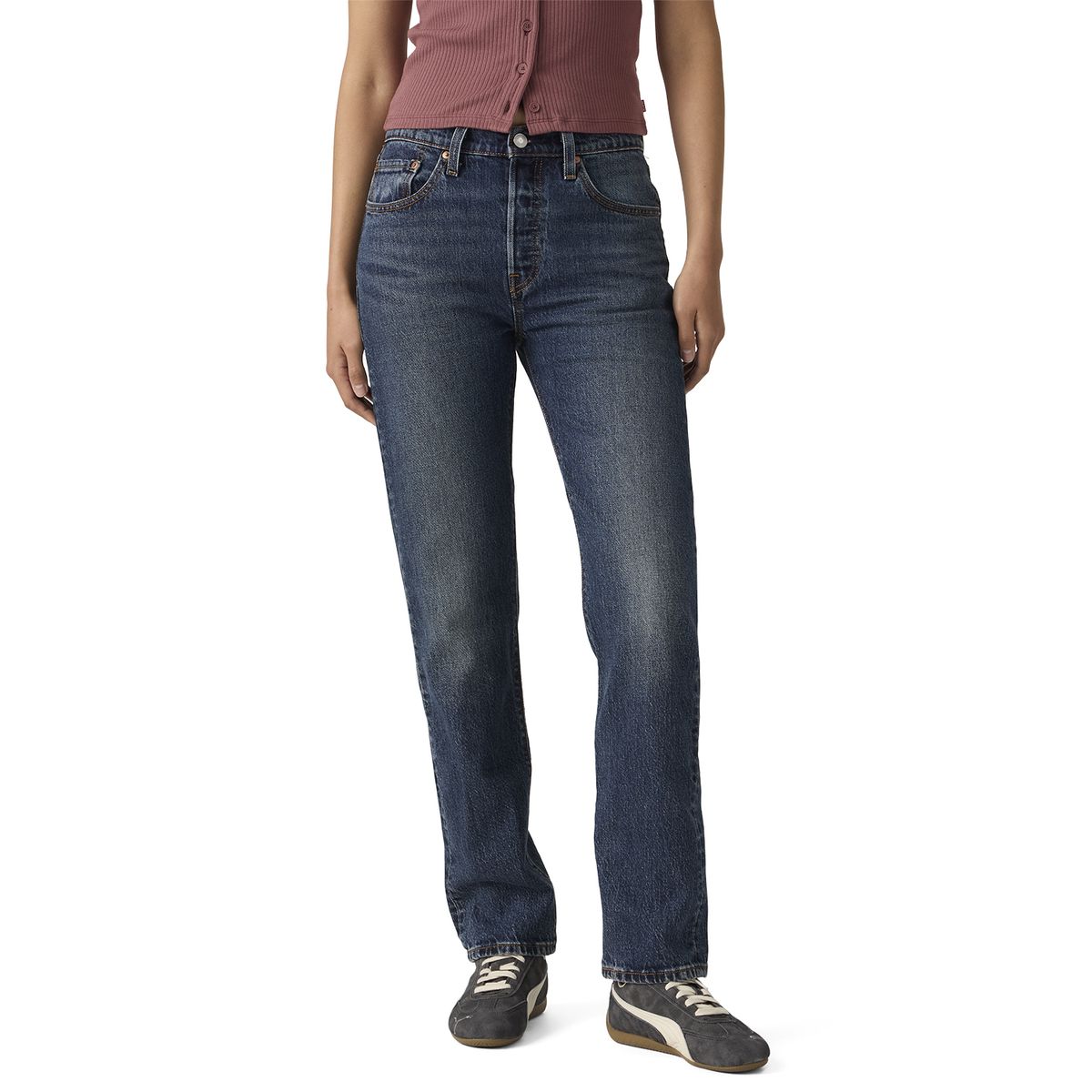 LEVIS - Jeans Mujer 501 For Women Azul Levis