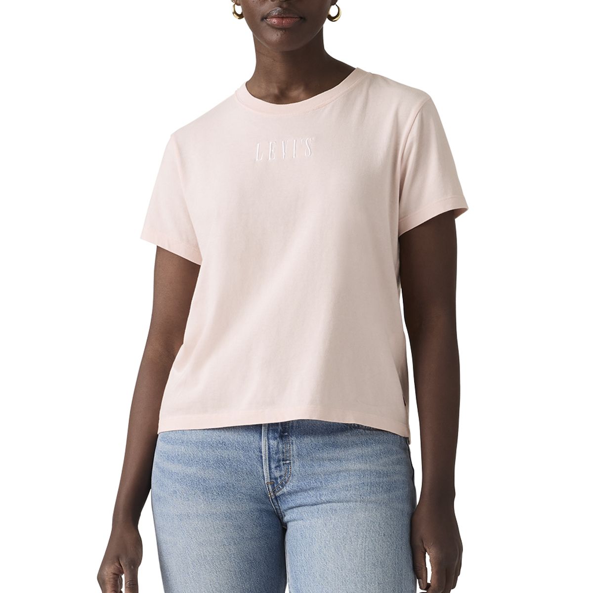 LEVIS - Polera Mujer Favorite Tee Rosado Levis