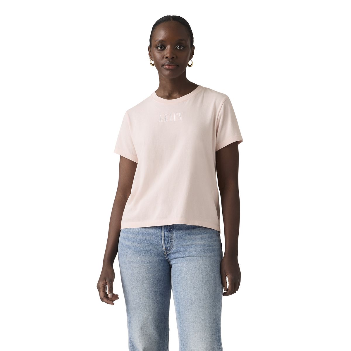 LEVIS - Polera Mujer Favorite Tee Rosado Levis