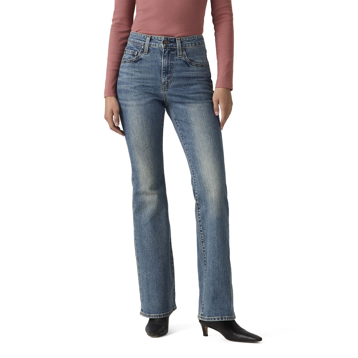 LEVIS - Jeans Mujer 726 Hr Flare Azul Levis