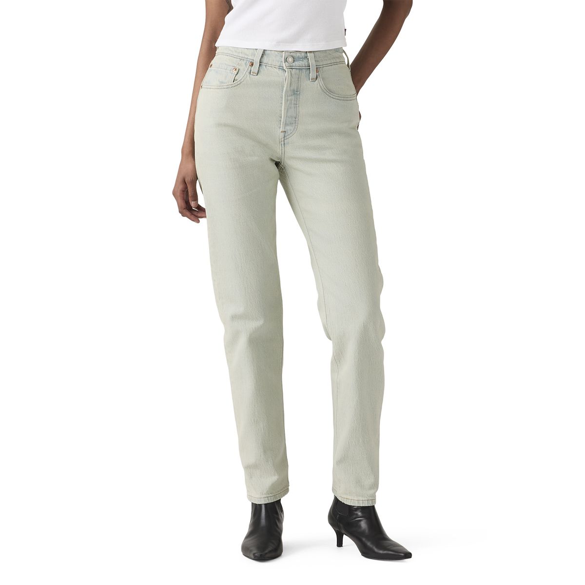 LEVIS - Jeans Mujer 501 For Women Celeste Levis