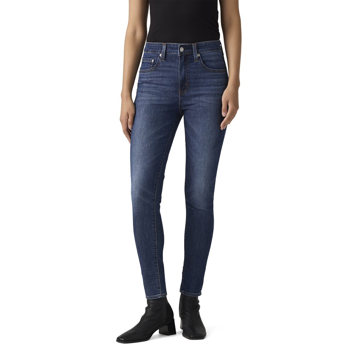 LEVIS - Jeans Mujer 721 High Rise Skinny Azul Levis