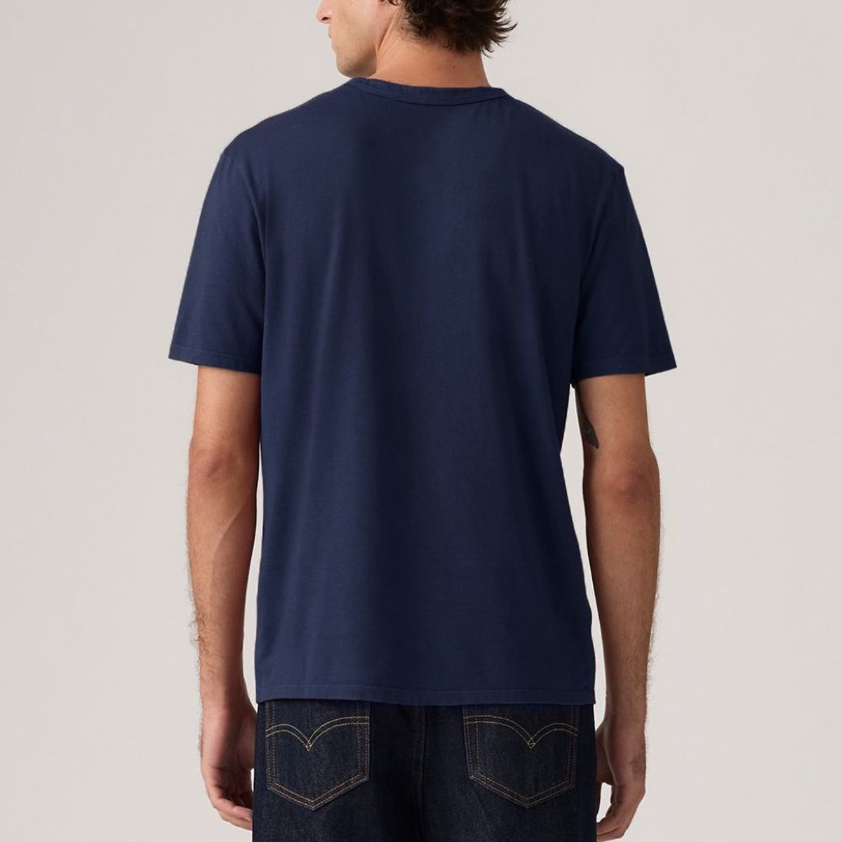 LEVIS - Polera Hombre Icon Tee Azul Levis