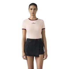 LEVIS - Polera Mujer Graphic Ringer Rickie Rosado