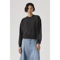 LEVIS - Polerón Mujer Vintage Boxy Negro