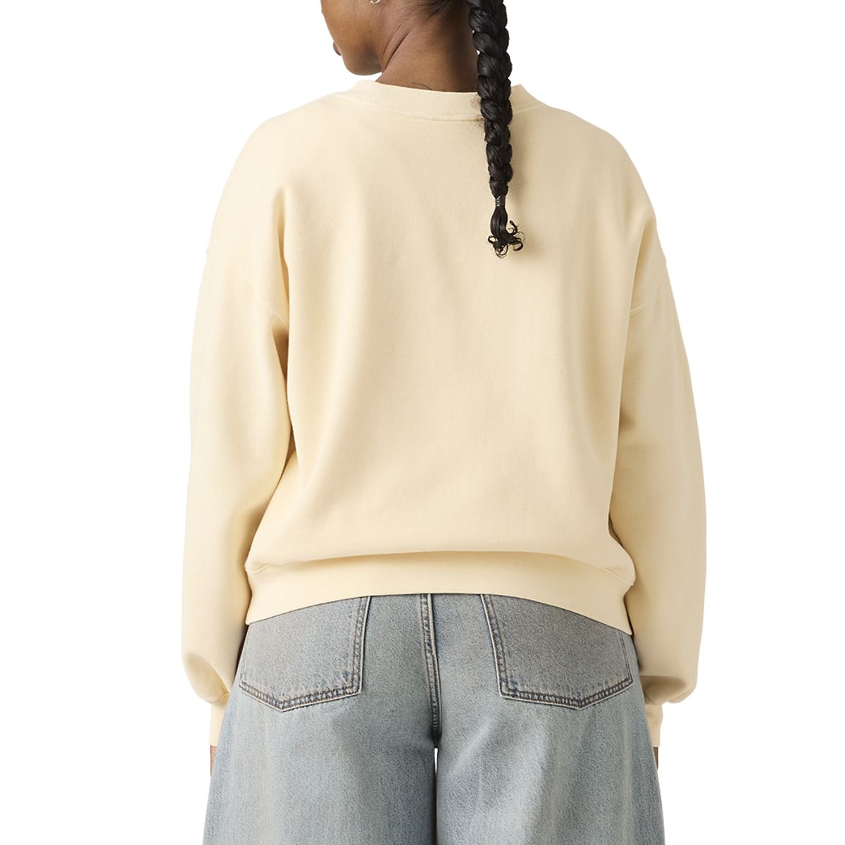 LEVIS - Polerón Mujer Vintage Boxy Beige Levis