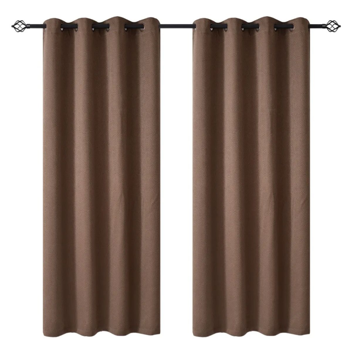 OKAY - Set Cortinas 2 Paños 140x220 Cm