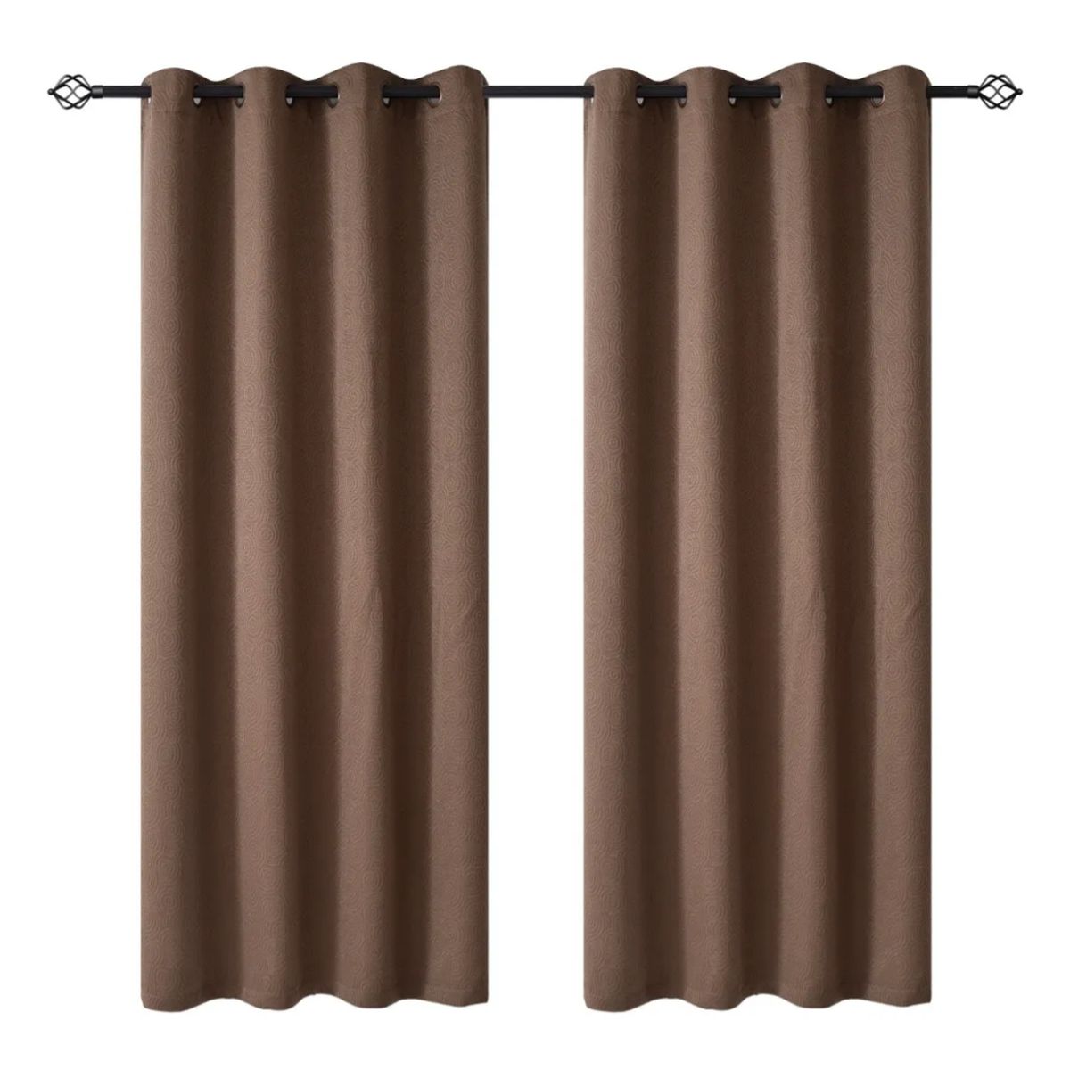 OKAY - Set Cortinas 2 Paños 140x220 Cm