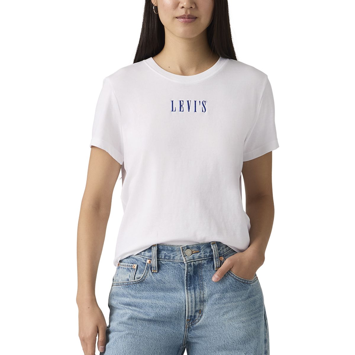 LEVIS - Polera Mujer Favorite Tee Blanco Levis