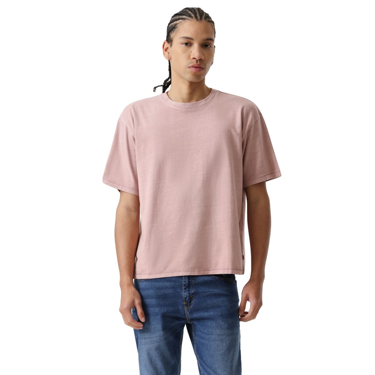 LEVIS - Polera Hombre Cropped Tee Beige Levis