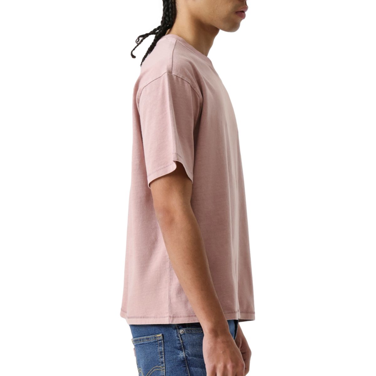 LEVIS - Polera Hombre Cropped Tee Beige Levis
